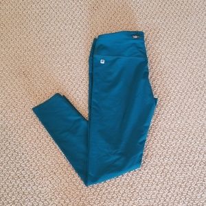 Fabletics 7/8 Leggings | Sz S | Teal